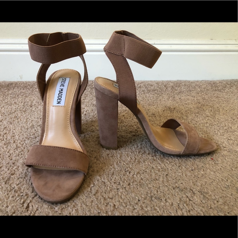 Steve Madden Celebrate in Tan Suede